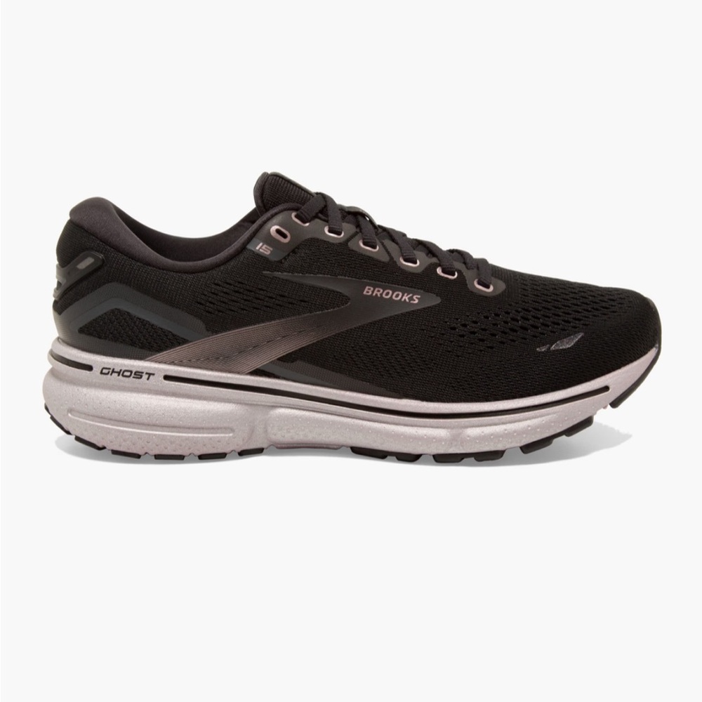 Brooks Black and Gray Athletic Shoes